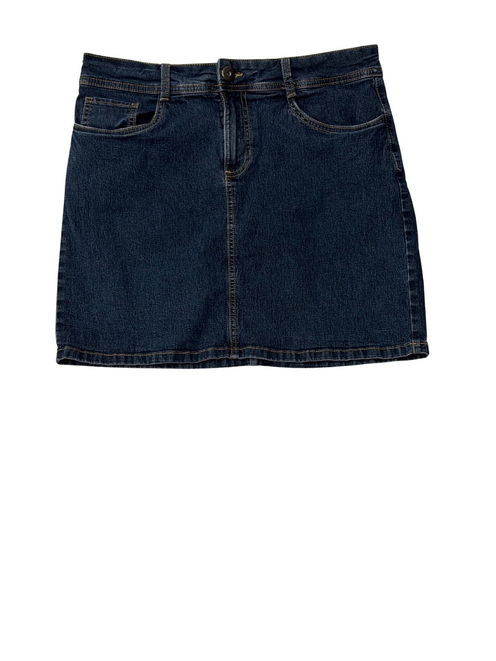 St John’s Bay Classic Dark Blue Denim Mini Skort